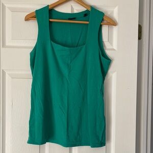 Mexx Women’s Sleeveless Square Neck Tank Top - Green